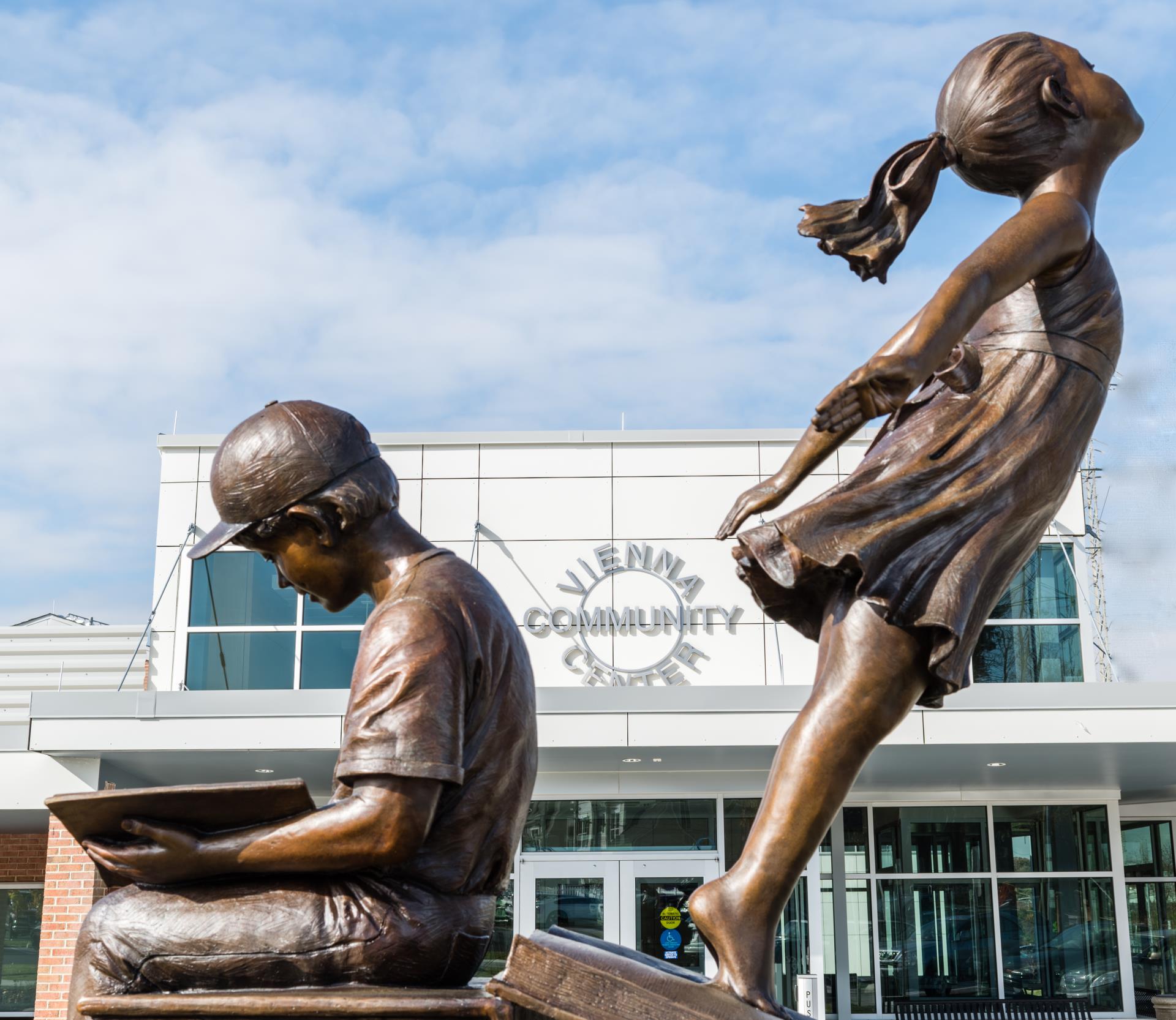 Taking Flight statue